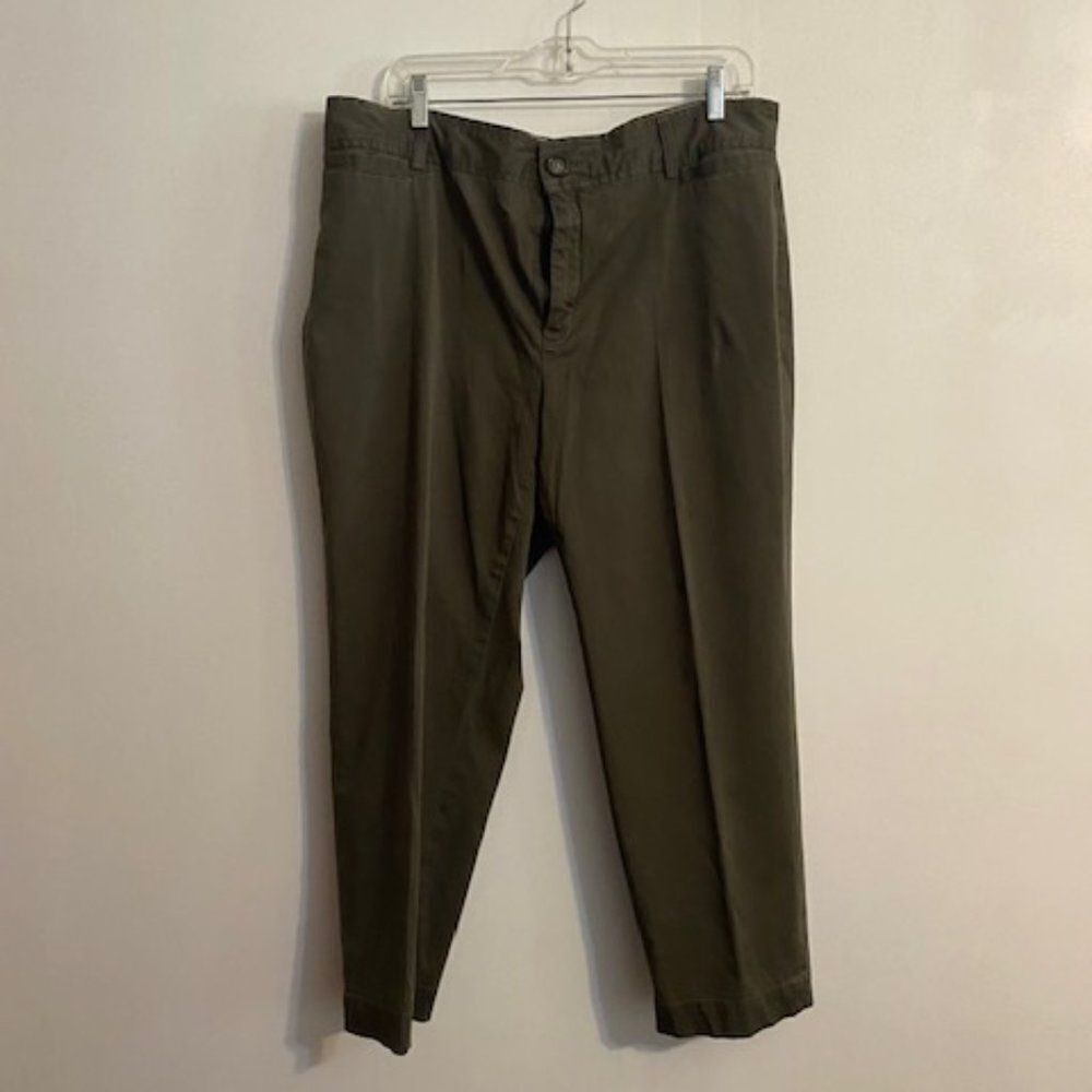 Banana Republic Olive Cropped Pants